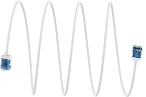 Goobay 74244, 0,15 m, Cat6a, U/UTP (UTP), RJ-45, RJ-45, Vit