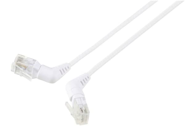 Renkforce RF-6071558, 0,5 m, Cat6, U/UTP (UTP), RJ-45, RJ-45, Hvit