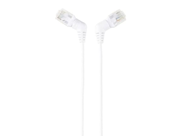 Renkforce RF-6071558, 0,5 m, Cat6, U/UTP (UTP), RJ-45, RJ-45, Hvit