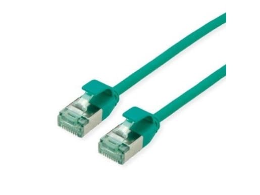 ROLINE 21.45.3337, 5 m, Cat6a, U/FTP (STP), RJ-45, RJ-45, Grønn
