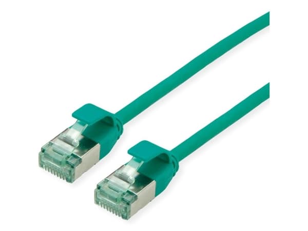 ROLINE 21.45.3337, 5 m, Cat6a, U/FTP (STP), RJ-45, RJ-45, Grønn