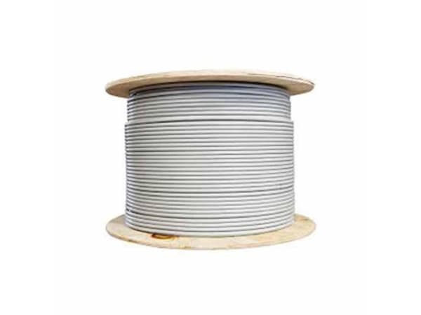 Lanview - Samlet kabel - 500 m - 7.3 mm - foliebelagt uskjermet tvinnet kabelpar (F/UTP) - CAT 6a - halogenfri, rund, solid, 10 Gigabit ethernet - hv