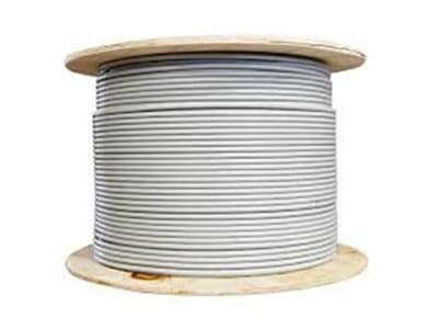 Lanview - Samlet kabel - 500 m - 7.3 mm - foliebelagt uskjermet tvinnet kabelpar (F/UTP) - CAT 6a - halogenfri, rund, solid, 10 Gigabit ethernet - hv