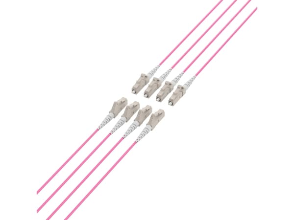 EFB Elektronik O8322S110OM4, 110 m, U-DQ(ZN) BH, OM4, 8x LC, 8x LC, 8x LC