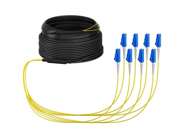 EFB Elektronik Trunkkabel U-DQ ZN BH OS2 8E 1x8 LC-LC 30m Dca LSZH - Kaapeli - 30 m (O8322S30OS2)