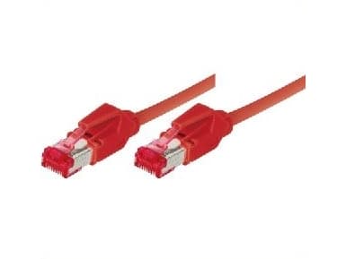 Tecline 5m Cat.6, 5 m, Cat6, S/FTP (S-STP), RJ-45, RJ-45, Rød