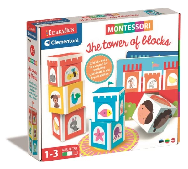 Clementoni GAME CUBE BOX MONTESSORY 50934