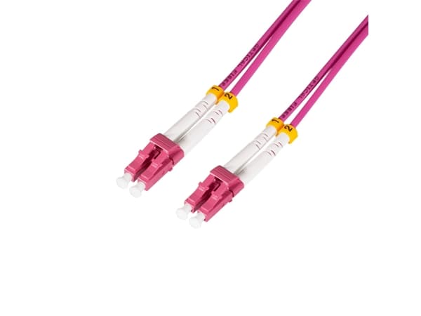 LogiLink FC4LC02, 2 m, OM4, 2x LC, 2x LC, 2x LC