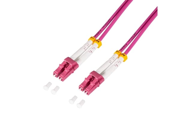 LogiLink FC4LC02, 2 m, OM4, 2x LC, 2x LC, 2x LC