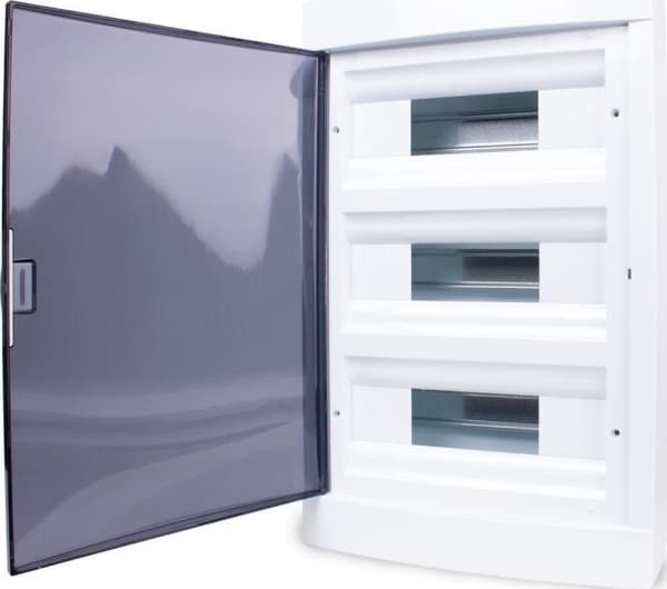 ADELID Utenpåliggende bryterutstyr 36 moduler (3*12M) Adelid RM-NT-36T