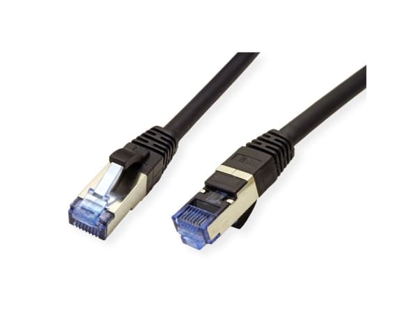 VALUE 21.99.1984, 0.15 m, Cat6a, S/FTP (S-STP), RJ-45, RJ-45, Black