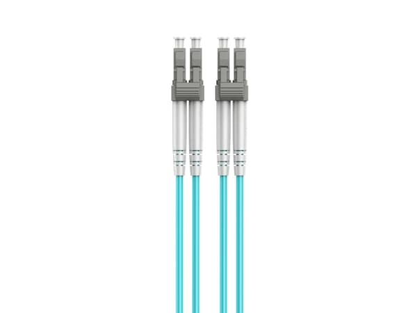 Cablexpert - Patch-kabel - LC/UPC-multiläge (hane) till LC/UPC-multiläge (hane) - 2 m - fiberoptisk - duplex - 50/125 mikron - 1.0 - 3.0 dB - OM4 - h