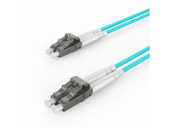 Cablexpert - Patch-kabel - LC/UPC-multiläge (hane) till LC/UPC-multiläge (hane) - 2 m - fiberoptisk - duplex - 50/125 mikron - 1.0 - 3.0 dB - OM4 - h
