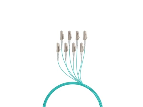 EFB Elektronik stammekabel U-DQ ZN BH OM3 8G 1x8 LC-LC 100m Dca LSZH - kabel - 100 m (O8322S100OM3)