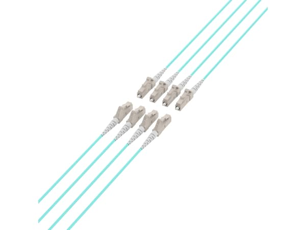EFB Elektronik stammekabel U-DQ ZN BH OM3 8G 1x8 LC-LC 100m Dca LSZH - kabel - 100 m (O8322S100OM3)