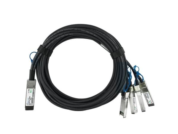BlueOptics MCP7F00-A001R-BL, 1 m, DAC, QSFP28, 4x SFP28