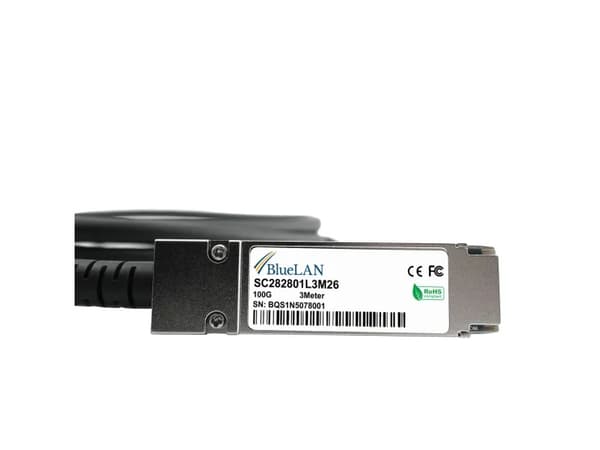 BlueOptics 470-ABOY-BL, 5 m, DAC, QSFP28, QSFP28
