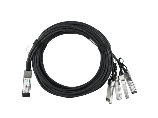 BlueOptics MCP7904-X02AA-BL, 3 m, DAC, QSFP, 4x SFP