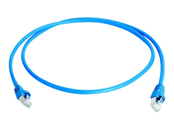 Telegärtner DataVoice Office - Koblingskabel - RJ-45 (hann) til RJ-45 (hann) - 25 m - 5.8 mm - S/FTP - CAT 6a - med støvel, halogenfri, uten hindring