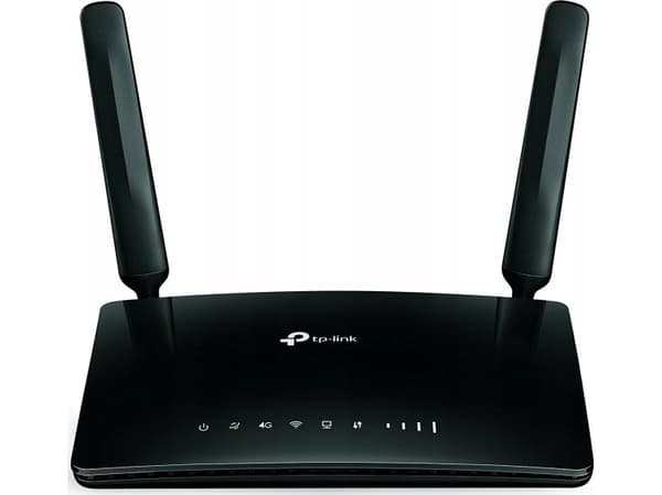 TP-Link TL-MR6400, Wi-Fi 4 (802.11n), Yksi kaista (2,4 GHz), Ethernet LAN, 3G, Musta, Pöytäreititin musta