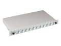 Miniatyrbilde 1 av 3: EFB-Elektronik Spleißbox LC 50/125µ OM3 ausziehbar, 12 Pigtails abgesetzt /6 Kupplungen Hersteller: EFB Elektronik (BA71901L12OM3)