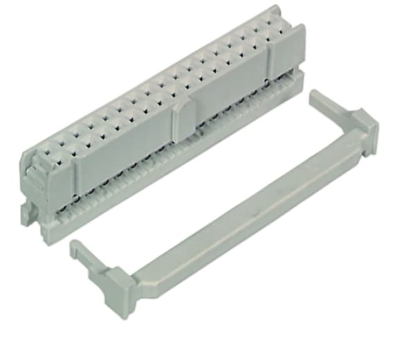EFB Elektronik 20010.3, RM 2.54, Grå, Plast Grå