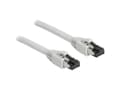 Pikkukuva 4 / 4: DeLOCK 80562, 5 m, Cat8.1, S/FTP (S-STP), RJ-45, RJ-45, harmaa