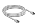 Pikkukuva 1 / 4: DeLOCK 80562, 5 m, Cat8.1, S/FTP (S-STP), RJ-45, RJ-45, harmaa