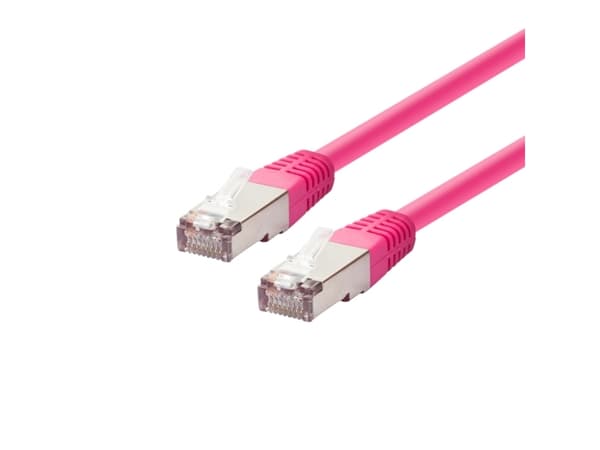 LOGON TCR55SS150M, 15 m, Cat5e, SF/UTP (S-FTP), RJ-45, RJ-45, Fiolblå