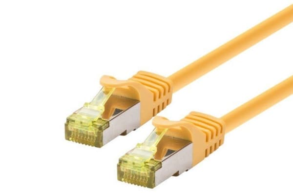 LOGON PROFESSIONAL TCR6ASS150Y, 15 m, Cat6a, S/FTP (S-STP), RJ-45, RJ-45, Gul