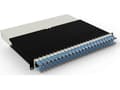 Pikkukuva 4 / 4: PATCHBOX PONEX8STPBL, Kaapelihyllyn paneeli, musta, sininen, kermanvärinen, akryylinitriilibutadieenistyreeni, polyoksimetyleeni (POM), teräs, 8U, 0,