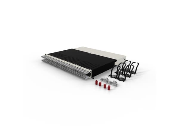 PATCHBOX PONEX8STPSL, 0,8 m, Cat6a, U/FTP (STP), RJ-45, RJ-45, Grå