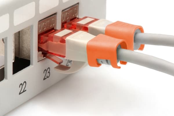 Digitus A-CC-O, Farvekodningsklemme, Oranssi, Polyvinyylikloridi (PVC), Cat5e/6, 100 mm, 120 mm