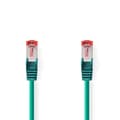 Pikkukuva 1 / 4: Nedis CAT6 Verkkokaapeli | RJ45 uros | RJ45 uros | S/FTP | 0.50 m | Pyöreä | LSZH | Vihreä | Label