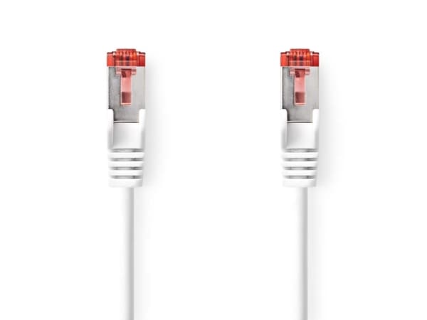 Nedis CCGB85221WT05, 0,5 m, Cat6, S/FTP (S-STP), RJ-45, RJ-45