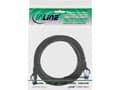 Miniatyrbilde 4 av 5: InLine 75525S, 25 m, Cat6a, U/FTP (STP), RJ-45, RJ-45, Sort