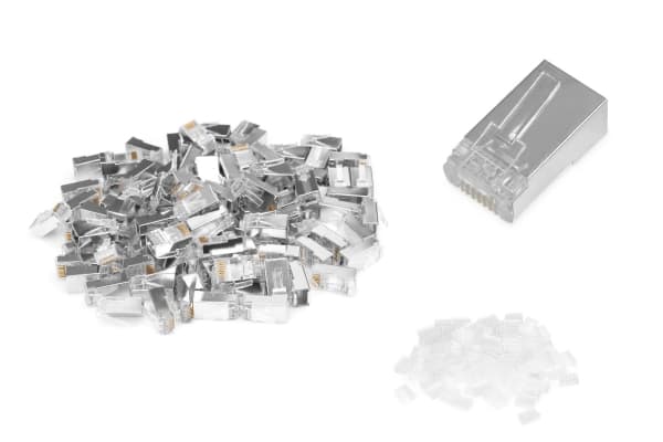 Digitus AK-219603-100, RJ-45, Silver, Transparent, Hankoppling, Rak, Polykarbonat, Cat6