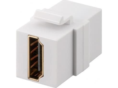 Goobay HDMI Keystone-modul med dobbel HDMI-kontakt