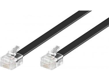 Goobay 10m RJ-12-kabel, 10 m