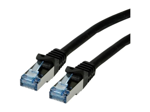 Roline ROLINE - Patch- Cable - RJ- 45 (M) to RJ- 45 (M) - 5 m - SFTP - CAT 6a - black (21.15.2855)