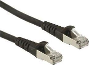Roline ROLINE - Patch- Cable - RJ- 45 (M) to RJ- 45 (M) - 5 m - SFTP - CAT 6a - black (21.15.2855)