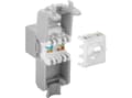 Miniatyrbilde 3 av 5: Goobay 90693, Flat, Grå, RJ-45, LSA, Hunkjønn, 22/26