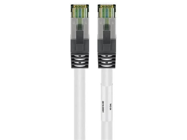 Goobay CAT 8.1 S/FTP CU 5m valkoinen