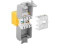 Miniatyrbilde 3 av 5: Goobay 90691, Flat, Gult, RJ-45, LSA, Hunkjønn, 22/26
