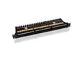 Miniatyrbilde 2 av 5: Value 26.99.0362-5, Cat6, U/UTP (UTP), Sort, Rackmontering, 19U
