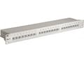 Miniatyrbilde 1 av 2: TRITON CAT 6 patchpanel 19-tommers (48,3 cm), 24 porter - grå fargeversjon