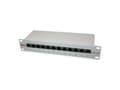Miniatyrbilde 1 av 5: ROLINE 26.11.0316, Cat6a, S/UTP (STP), Grå, Metall, 1U, 254 mm