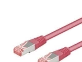Goobay CAT 6 -yhteyskaapeli, S/FTP (PiMF), violetti - Kaapelin pituus 3 m