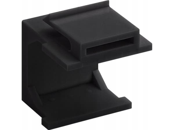 Goobay Keystone shield black (4-pack), Musta - Väriversio Musta
