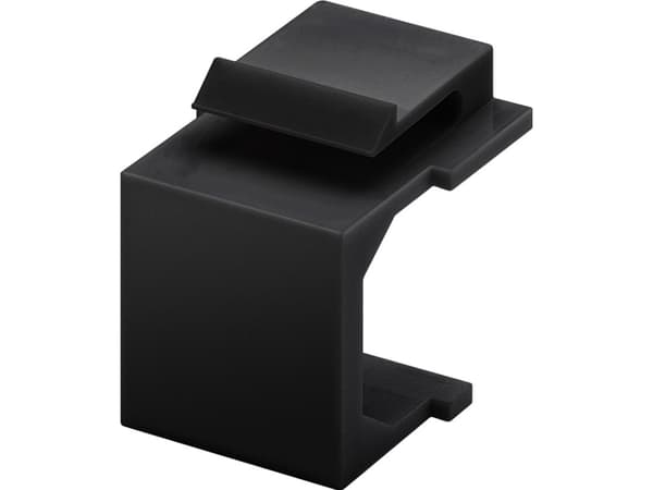 Goobay Keystone shield black (4-pack), Musta - Väriversio Musta